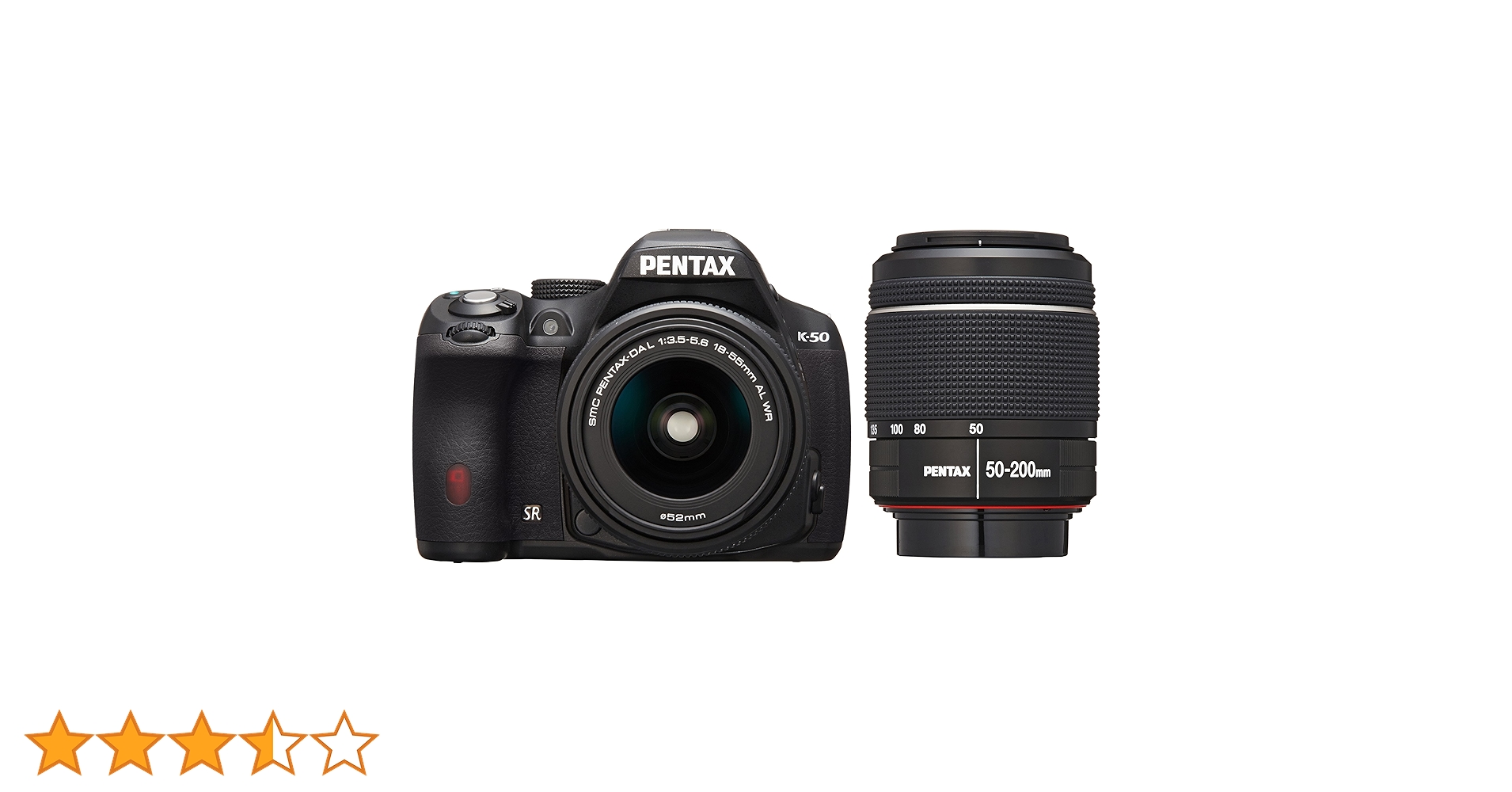 PENTAX K-50 ダブルズームキットペンタックス Amazon.co.jp: RICOH デジタル一眼レフ PENTAX K-50 DAL18